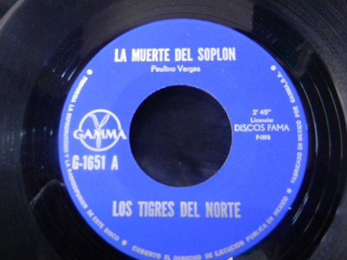 Los Tigres Del Norte Lp La Muerte Del Soplo/ Pueblo Querido