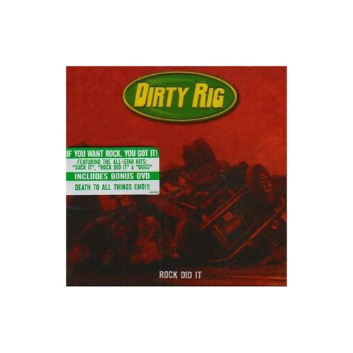 Dirty Rig Rock Did It Limited Edition Usa Import Cd + Dvd