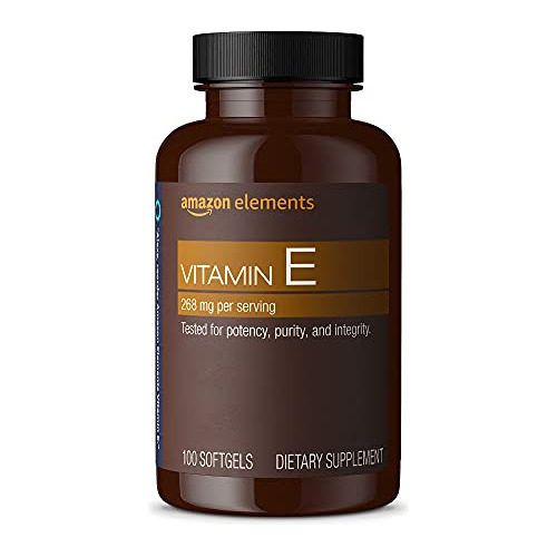 Elementos Devitamina E, 400 Ui, 100 Softgels, Fcds6