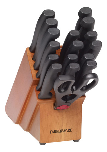 Cuchillos De Acero Inoxidable Sin Afilado 18 Piezas Asas A