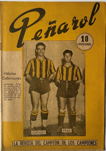 Peñarol La Revista Del Campeón De Campeones Nº 38 1946, Ez4