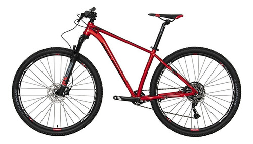 Bicicleta Belfort Coatl Rabe R29 T19 Rojo Negro 2024 Tamaño Del Cuadro 19