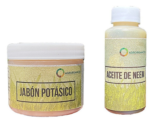 Jabón Potásico + Aceite De Neem - Antiplagas Orgánico