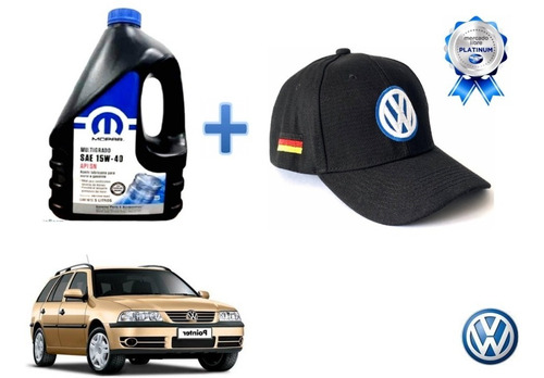 Garrafa Aceite Mopar + Gorra Vw Pointer Wagon 1999 A 2008