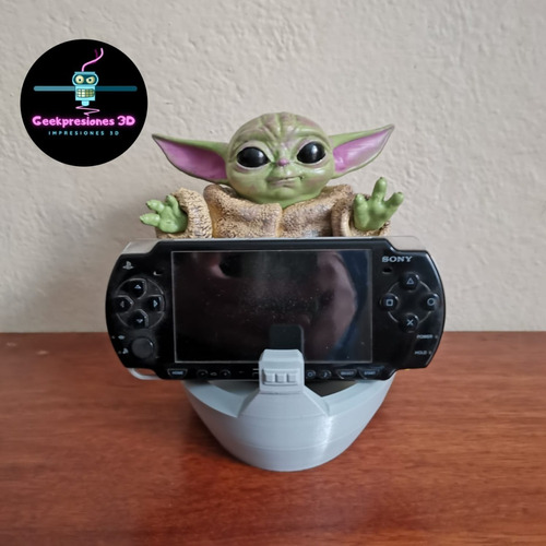 Soporte Para Control O Celular Baby Yoda Grogu Star Wars