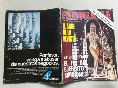 Revista Panorama Nº 363 Mayo 1974 - Portada Susana Gimenez