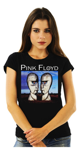 Polera Mujer Pink Floyd The Division Bell Rock Impresión Dir