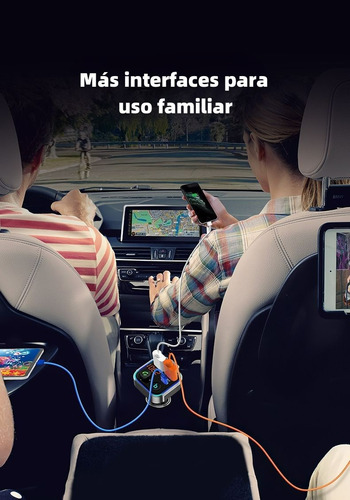 Bluetooth Receptor Autos Accesorios Autos Carga Tipo C