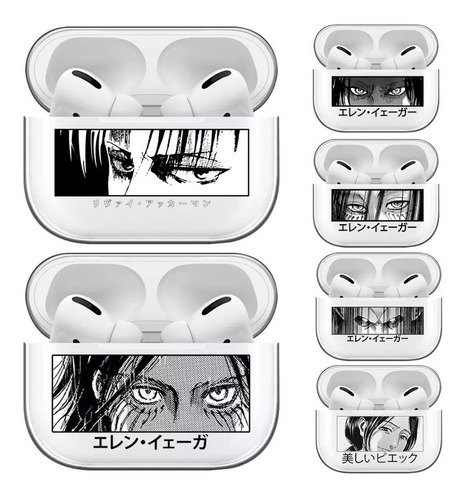 Estuche Funda Shingeki No Kyojin Para AirPods Pro 2 Anime