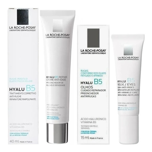 La Roche Posay Crema Hyalu B5 Antiarrugas+contorno De Ojos 