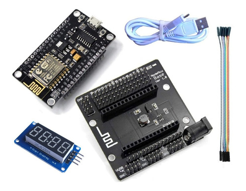 Kit Nodemcu Esp8266 Esp12e Display Tm1637 Reloj Utc Arduino