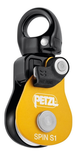 Polea Spin S1 Petzl Rescate Vertical Montaña Tirolesa Cañón