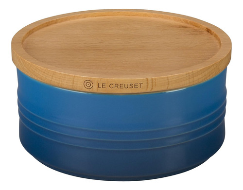 Le Creuset Of America - Recipiente Con Tapa De Madera  5.5 I