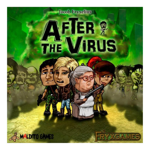 After The Virus Juego De Mesa - Español