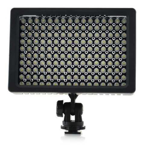 Iluminador Hd 160 Led Luminaria Luz Filmadora Video Dslr