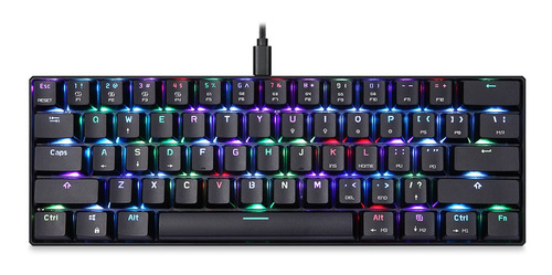 Motospeed Ck61 Rgb Teclado Mecánico Para Juegos Outmu