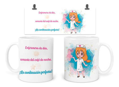 Taza 11 Oz Tap26. Regalo Café Enfermera Enfermeria Nurse 