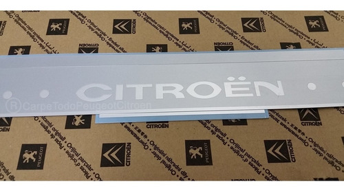 Imagen 4 de 5 de Zocalo Citroen C3 Xtr Policarbonato Color Aluminio Legitimo