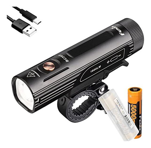 Fenix Bc26r - Luz Recargable Para Bicicleta, 1600 Lúmenes, S