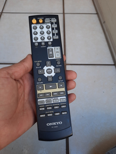 Control Remoto Receiver O Amplificador Onkyo Rc-606s