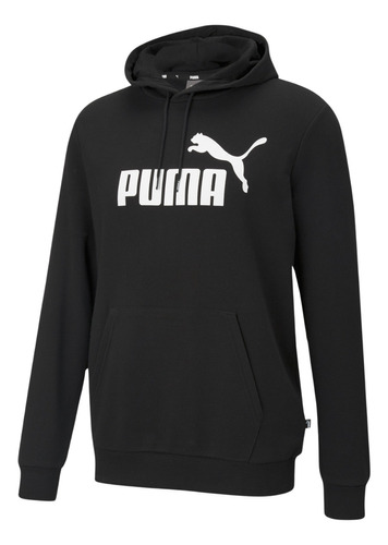 Sudadera Puma Hombre Esentials Hoodie Logo Original Algodón