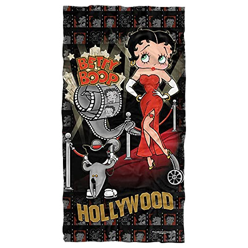 Toalla De Playa Oficial Licencia De Betty Boop Noches D...