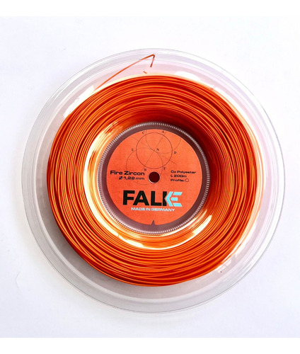 Falke Fire Zircon Rollo 200m