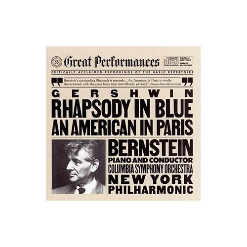 Gershwin/bernstein/nyp Rhapsody In Blue/an American In Paris