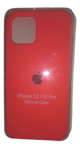 Funda Silicona Compatible iPhone 12/12 Pro, Coral