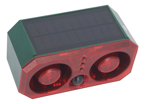 Sensor Solar De Sonido Y Alarma De Movimiento Exterior A Pru