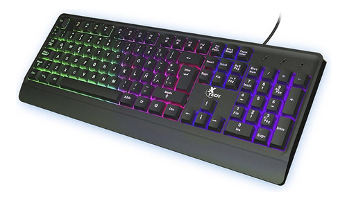 Teclado Gamer Xtech Chevalier Usb Led Multicolor Español