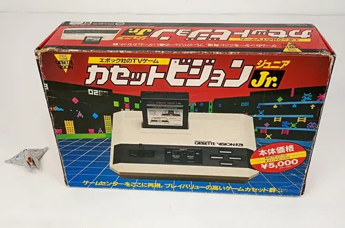 Rarissimo Console Cassette Vision Jr. Completo Funcionando