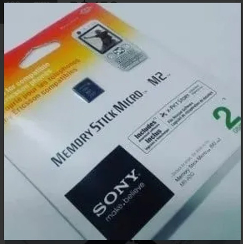 Kit Com 6 Memory Stick Sony Micro M2 2gb Ms-a2g/2nqt C/ Nfe