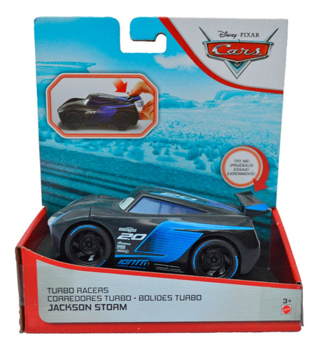 Jackson Storm Cars Corredores Bolidos Turbo Racers Mattel