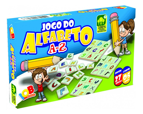 Jogo Do Alfabeto A - Z Educativo - Iob C69