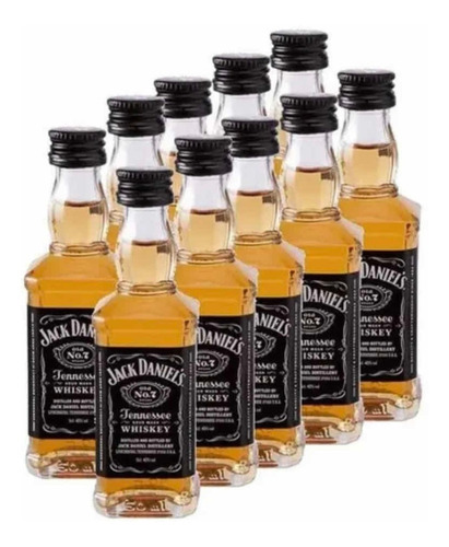 Miniaturas Jack Daniels 50 Unidades