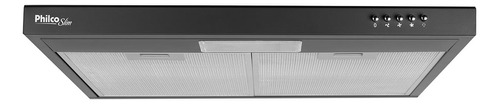 Exaustor Depurador de Cozinha Philco Slim PDR60 de parede 59.5cm x 8cm x 50cm preto 220V