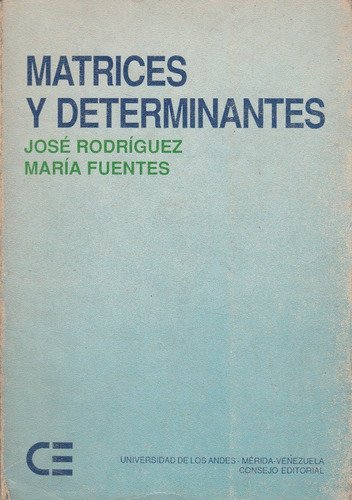 Matrices Y Determinantes Jose Rodriguez   #33