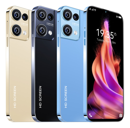 Lrxp Sroje Reno9 Pro Smart Phone 4g 7.3inch Ram16gb Rom1tb