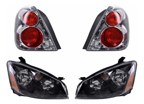 Set Calaveras + Faros Depo Nissan Altima 2005-2006