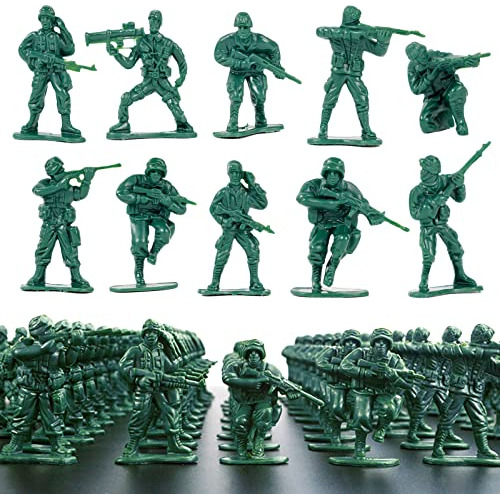 Wankko 2-inch Plastic Army Hombres Figuras De Acción, J23vi