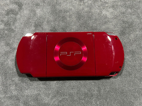 Psp Slim Modelo 2000 Red Y 64gb Llena De Juegos Rojo (Usado)