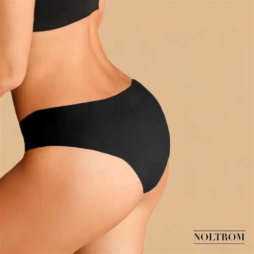 Set De 5 Bragas Estilo Bikini Sin Costuras Sensación Desnuda