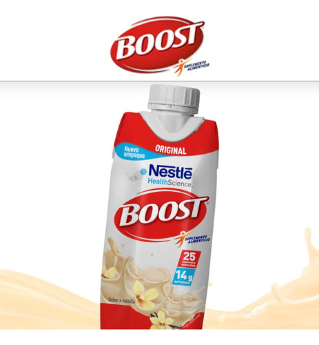 Pack 27pzs Boost Suplemento Con Proteína 330ml C/u