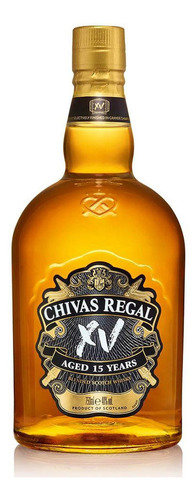 Paquete De 3 Whisky Chivas Regal Blend Xv 700 Ml
