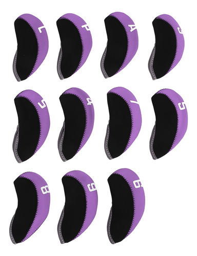 Juego De Protectores De Cabeza Violet Club De Neopreno, 11 U