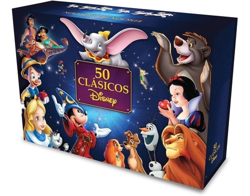 Pack Dvd 50 Clásicos Disney