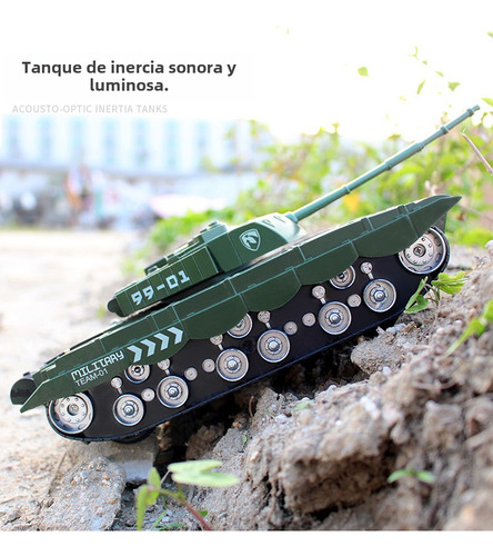 Vehículo De Juguete Tipo 99 De Army Green Inertia China