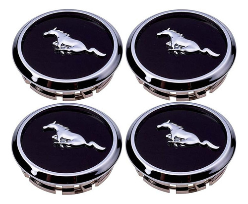 Kit De 4 Centros De Rin Ford Mustang 2005-2014 68 Mm