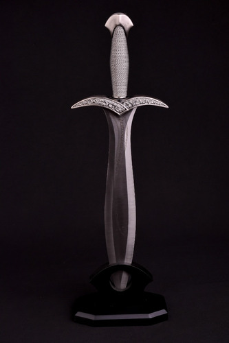 Imagen 2 de 8 de Espada Dardo Sting Frodo Señor De Los Anillos + Base